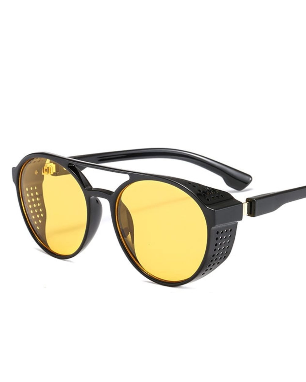 Sunglasses Women/Men 2023 Vintage Round Sun Glasses High Quality Brand Designer Sunglass Lentes De Sol Hombre/Mujer Uv4 front-3