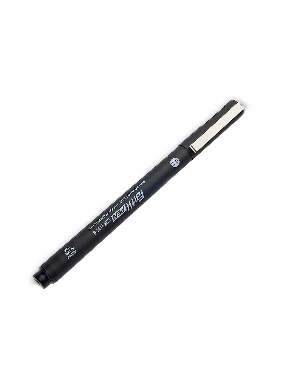 1-Piece Needle Pen Water And Fade Proof Pigment Ink 0.05 0.1 0.2 0.3 0.4 0.5 0.7 0.8 Black Fineliner Sketching Pens front-3