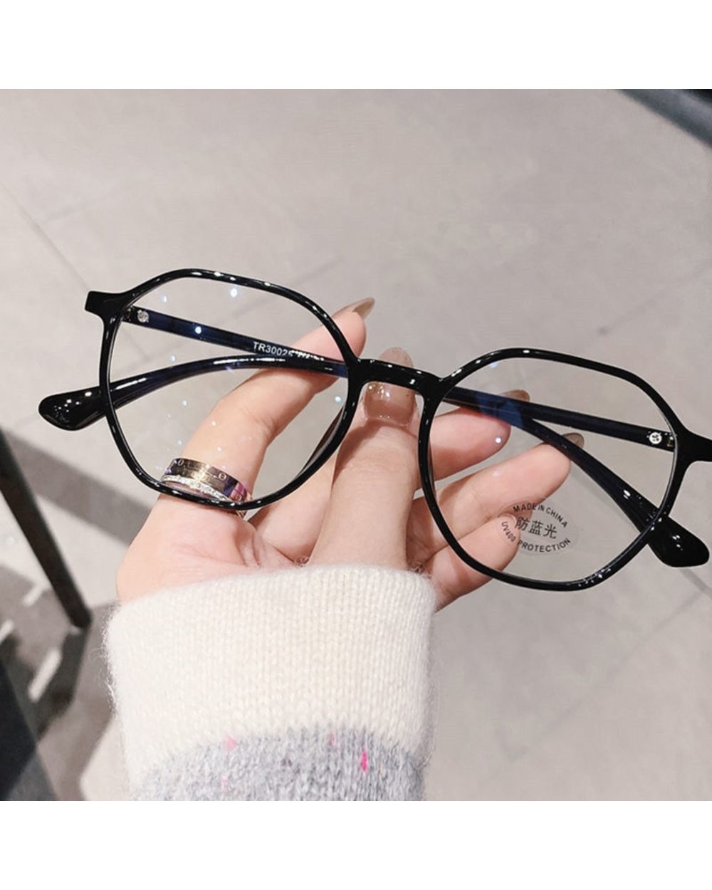 Zilead+1+2+3+4 Unisex Reading Glasses Transparent Finished Blue Light Presbyopic Eyeglasses Women Prescription Hyperopi front-3