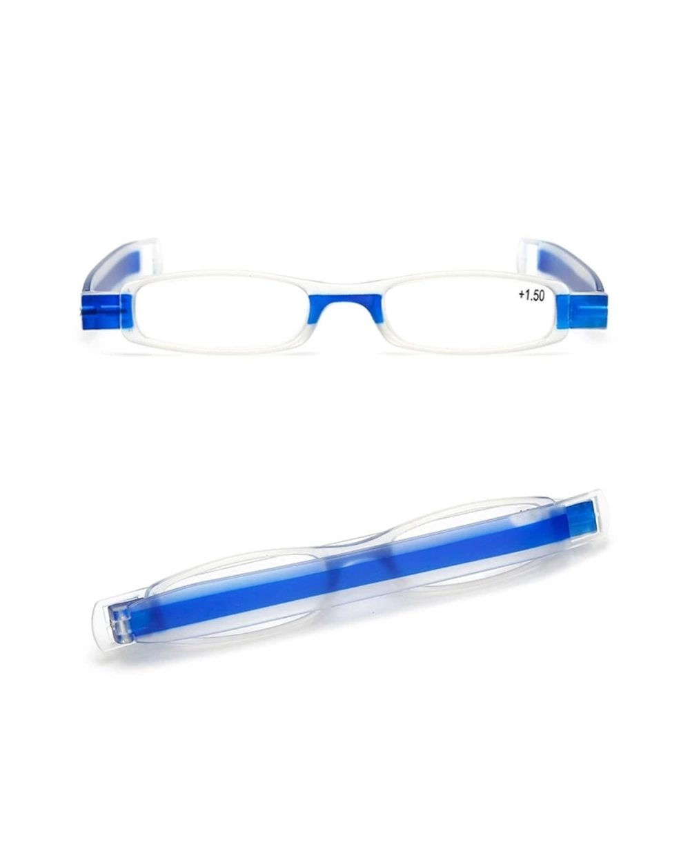 Begreat 360 Degree Rotation Folding Reading Glasses Portable Eyeglasses Mini Reading Glasses Presbyopia Hyperopia Glass front-4