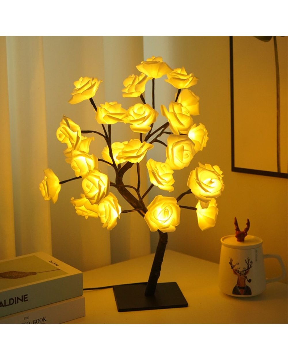 Rose Night Fairy Lights front-1