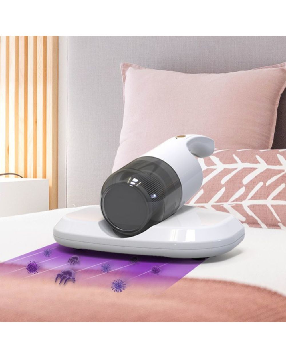 Professional Mite Remover Portable Dust Collector Wireless Home Bed Quilt Pillow Carpet Sofa Mite Remover Handheld Vacu front-2