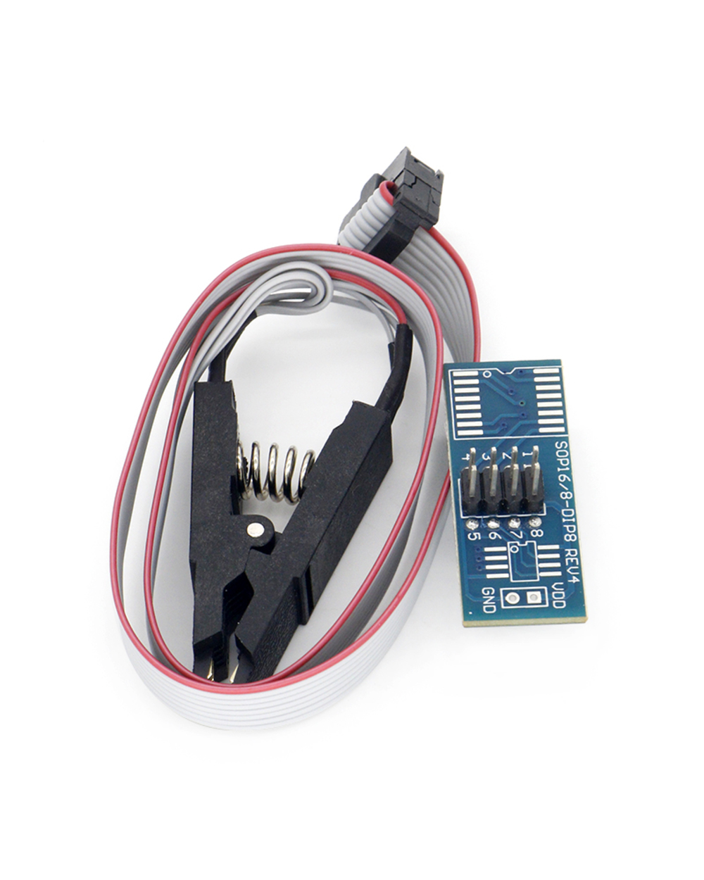 Ch341 24 25 Series Eeprom Flash Bios Usb Programmer Module + Soic8 Sop8 Test Clip For Eeprom 93Cxx / 25Cxx / 24Cxx front-2