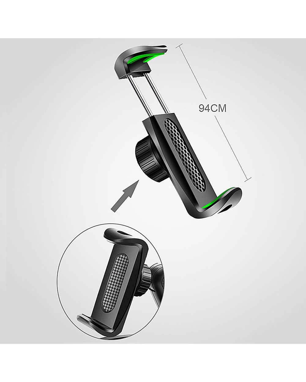 Car Dashboard Mobile Phone Holder Auto GPS Stand Clip front-5