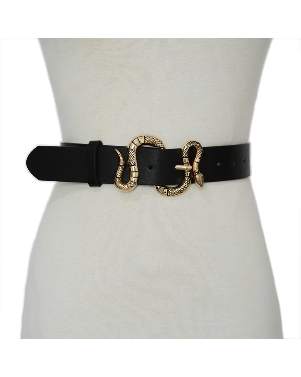Designer Belts For Women High Quality Luxury Brand Shinny Rhinestone Snake Buckle Pu Leather Belt Ladies Jeans front-0