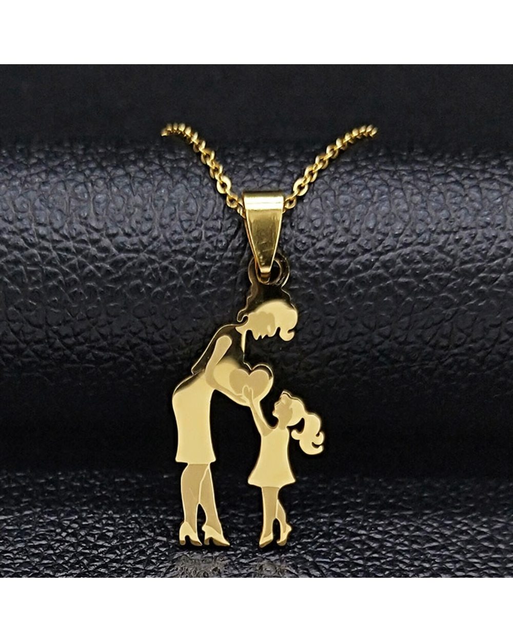 Exclusive Mother & Daughter Necklace Gift front-3
