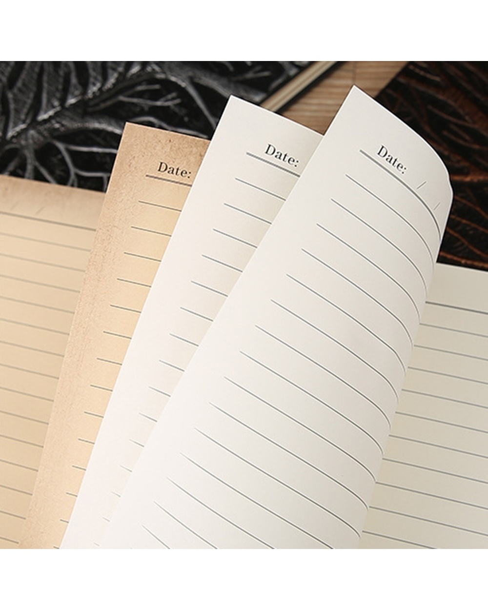 Fashion Vintage Embossed Leather Printing Travel Diary Notebook Travel Journal A5-Note Book 1Pcs front-5