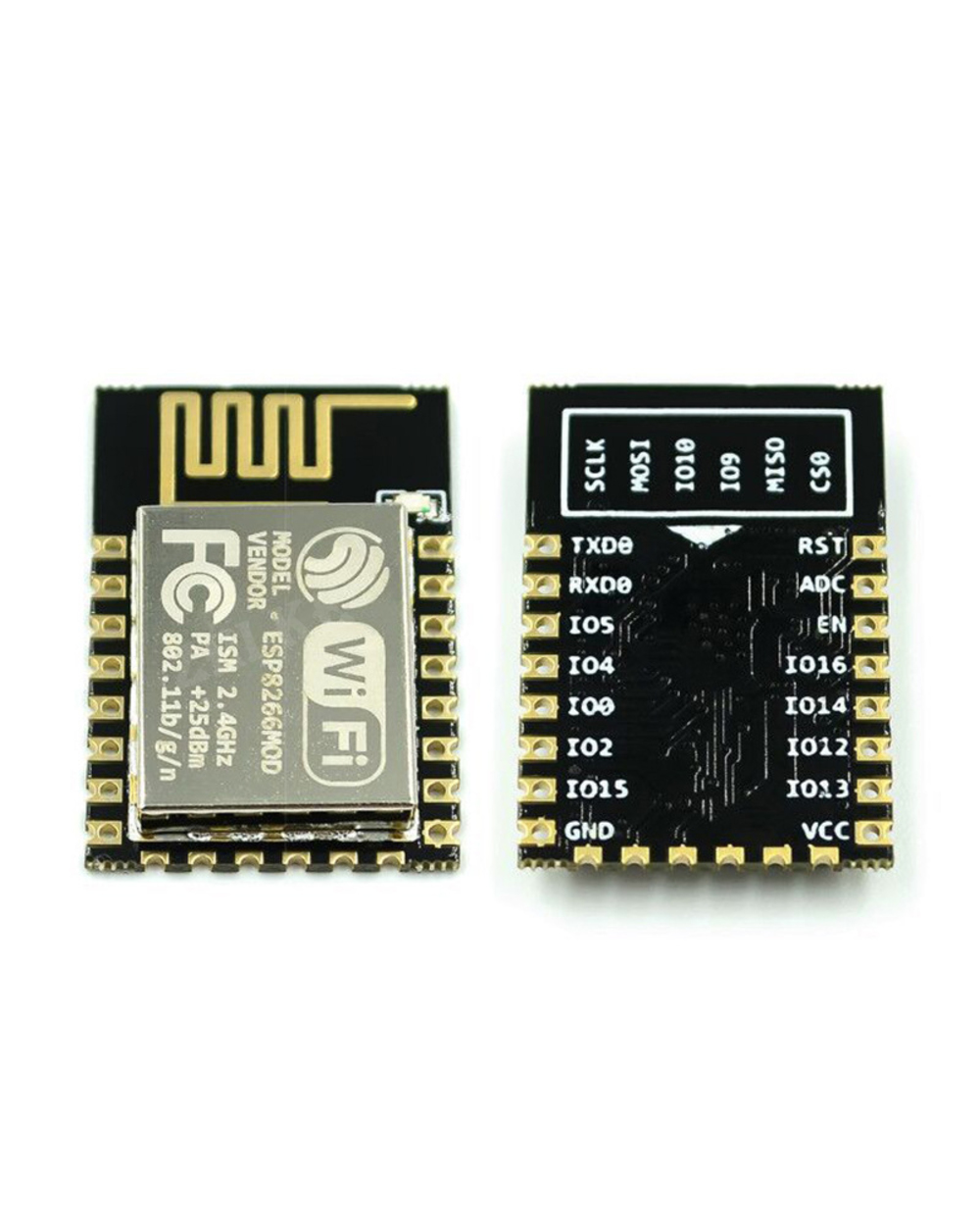 New Version Esp-12F Esp-12E Esp8266 Remote Serial Port Wifi Wireless Module Esp 12 front-1