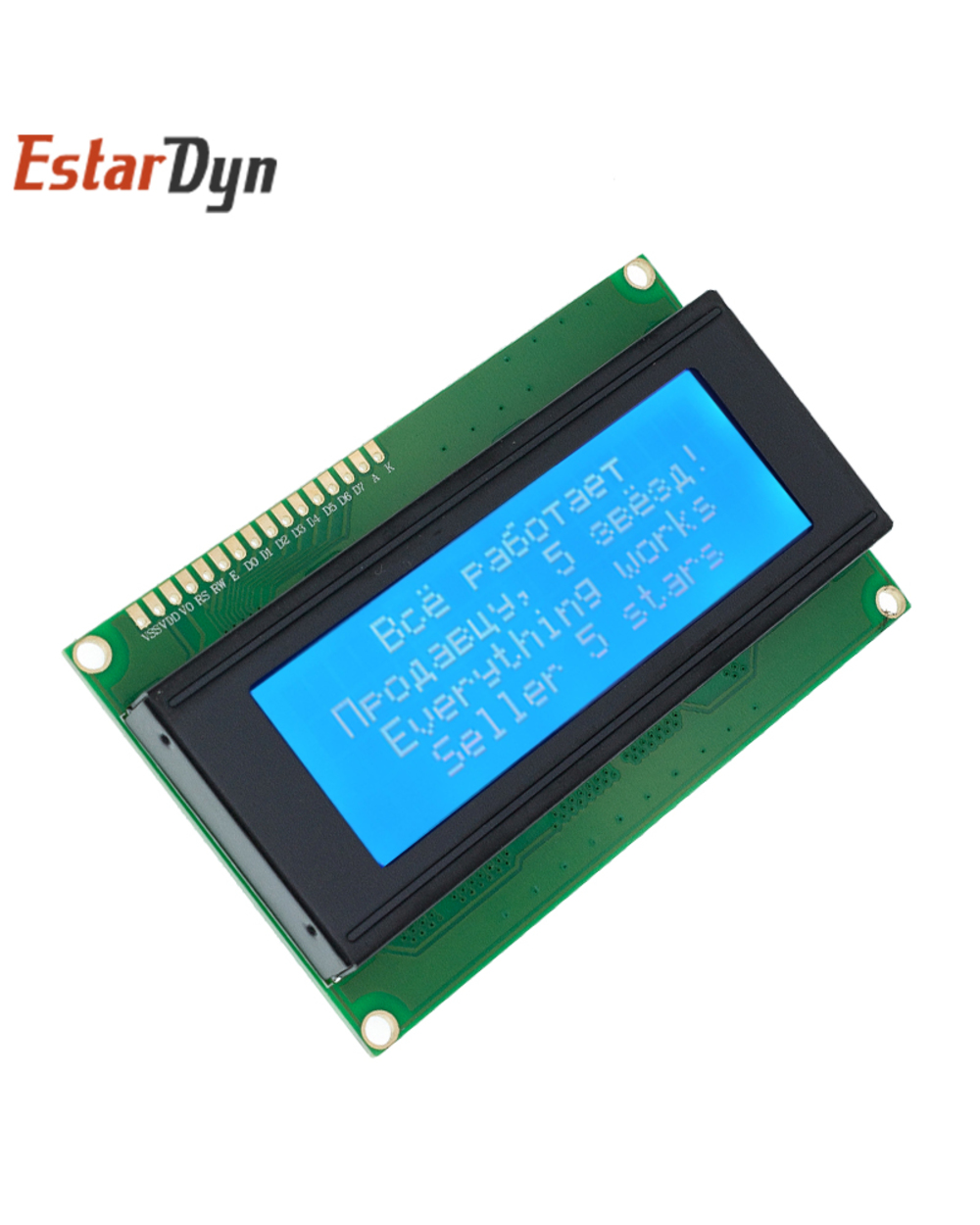 Lcd2004+I2c 2004 20X4 2004A Blue/Green Screen Hd44780 Character Lcd /W Iic/I2c Serial Interface Adapter Module For Ardu front-3