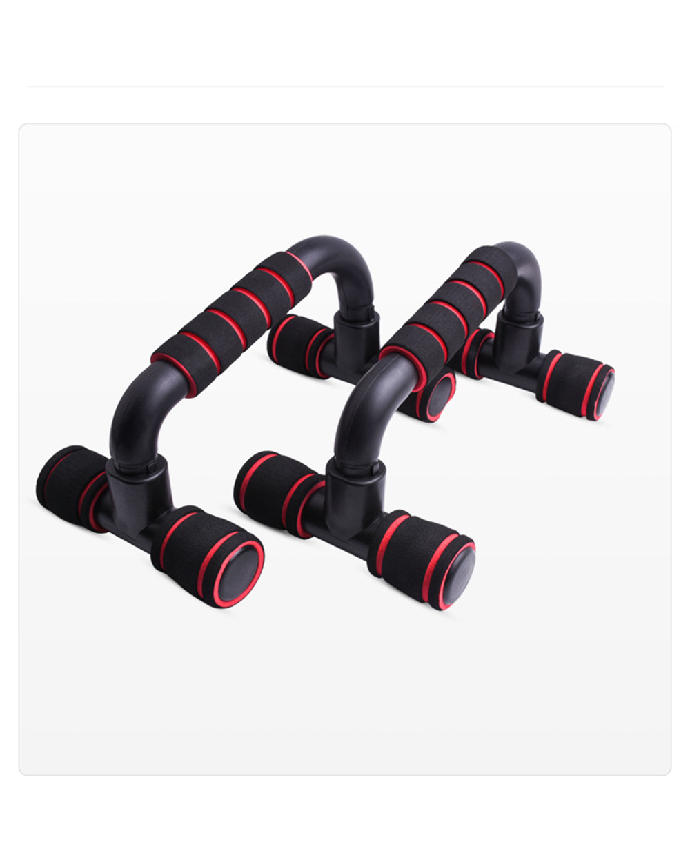 Resistance Bands Push Up Stand Bar Abdominal Wheel Ab Roller Jump Rope Grip Strength Exercise Home Gym Fitness Muscle T front-3