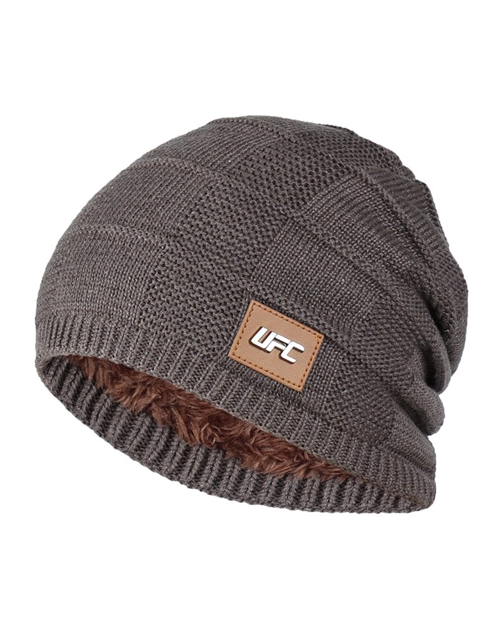 Winter Warm Plus Velvet Running Caps Men Women Protect Ear Knitted Hats Ski Outdoor Hiking Cycling Earmuffs Thicken Pil front-0
