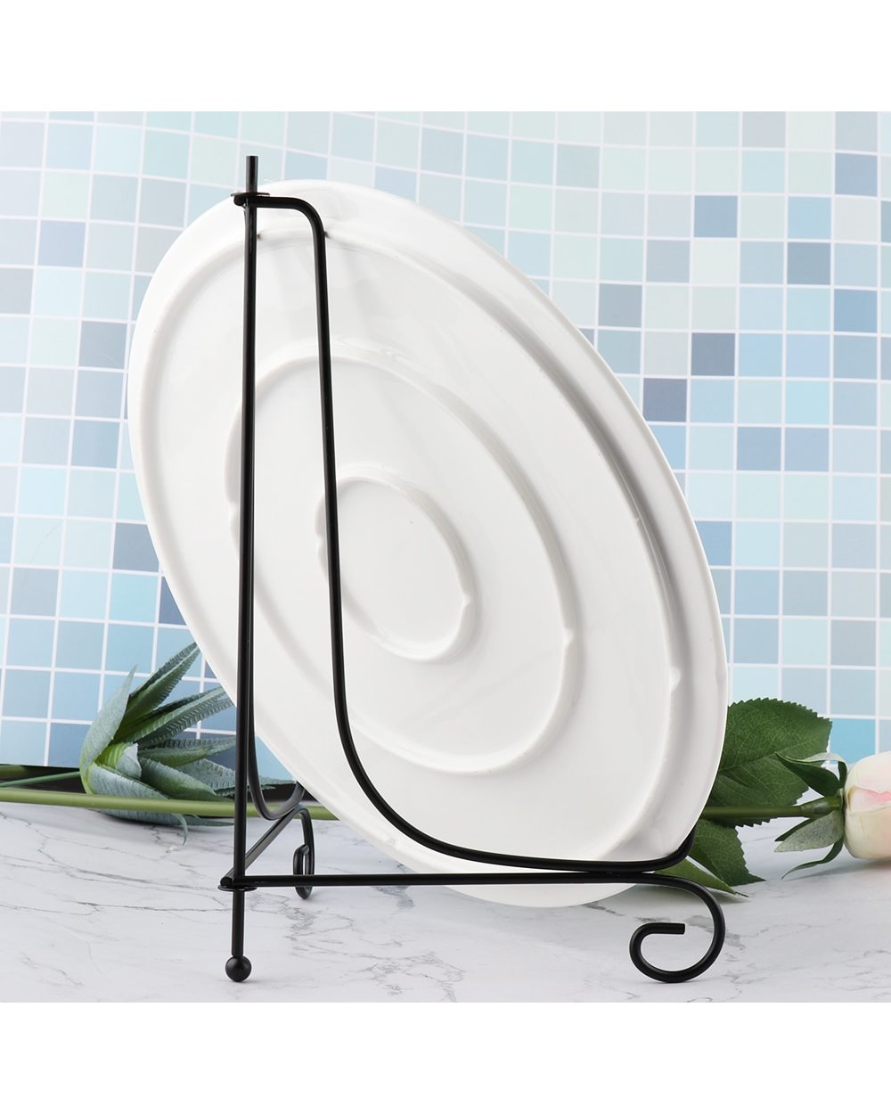 1/5Pcs DIY Craft Bracket Book Holder Rack Display Stand front-2