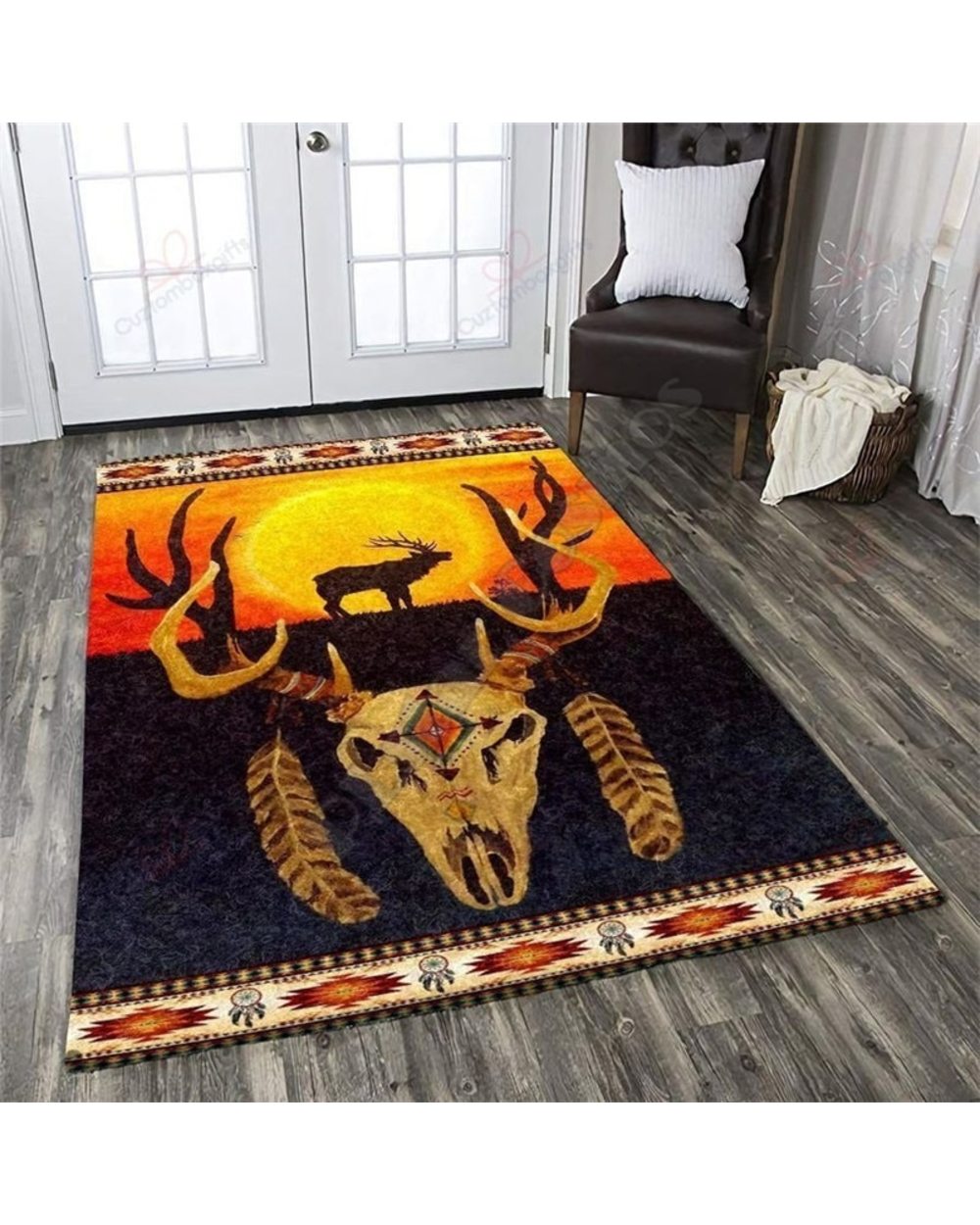 Native Rug 3D All Over Printed Non-slip Mat Dining Room Living Room Soft Bedroom Carpet 23 front-3