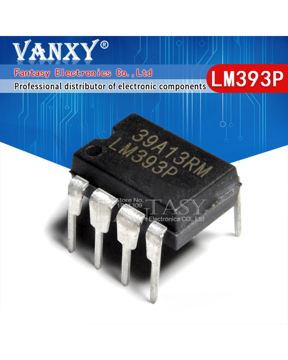 20Pcs Ua741 Lm324 Lm393 Lm339 Ne555 Lm358 Dip Lm358p Lm358n Lm324n Lm339n Lm393n Lm393p Ne555p Ua741cn Dip-8 Amplifier front-3