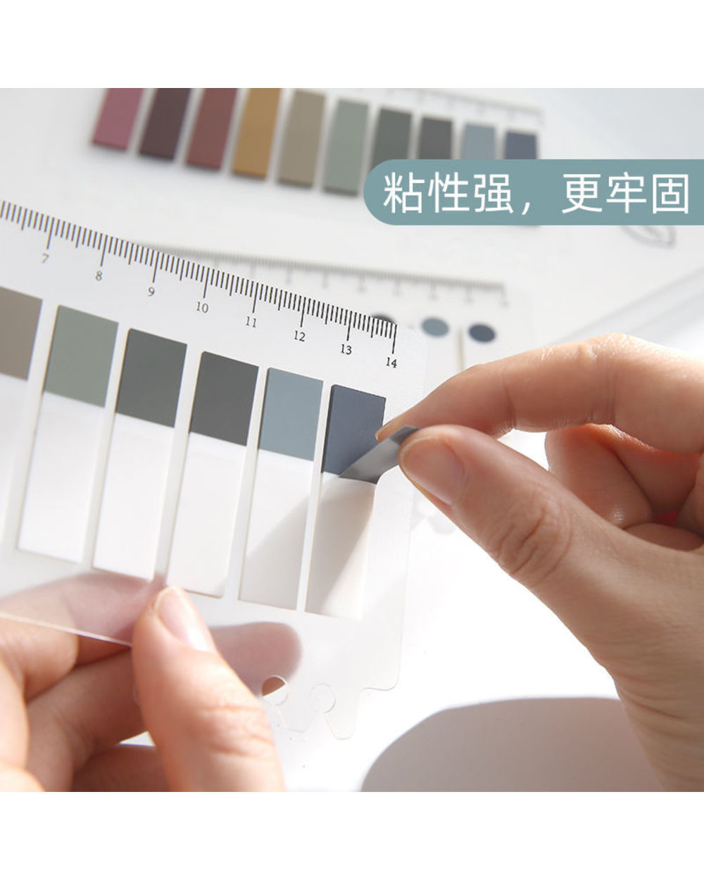 200Sheets/Pack Colorful Memo Pad Sticky Notes Scrapbooking Journal Decorative Stickers Office School Stationery Supplies front-4