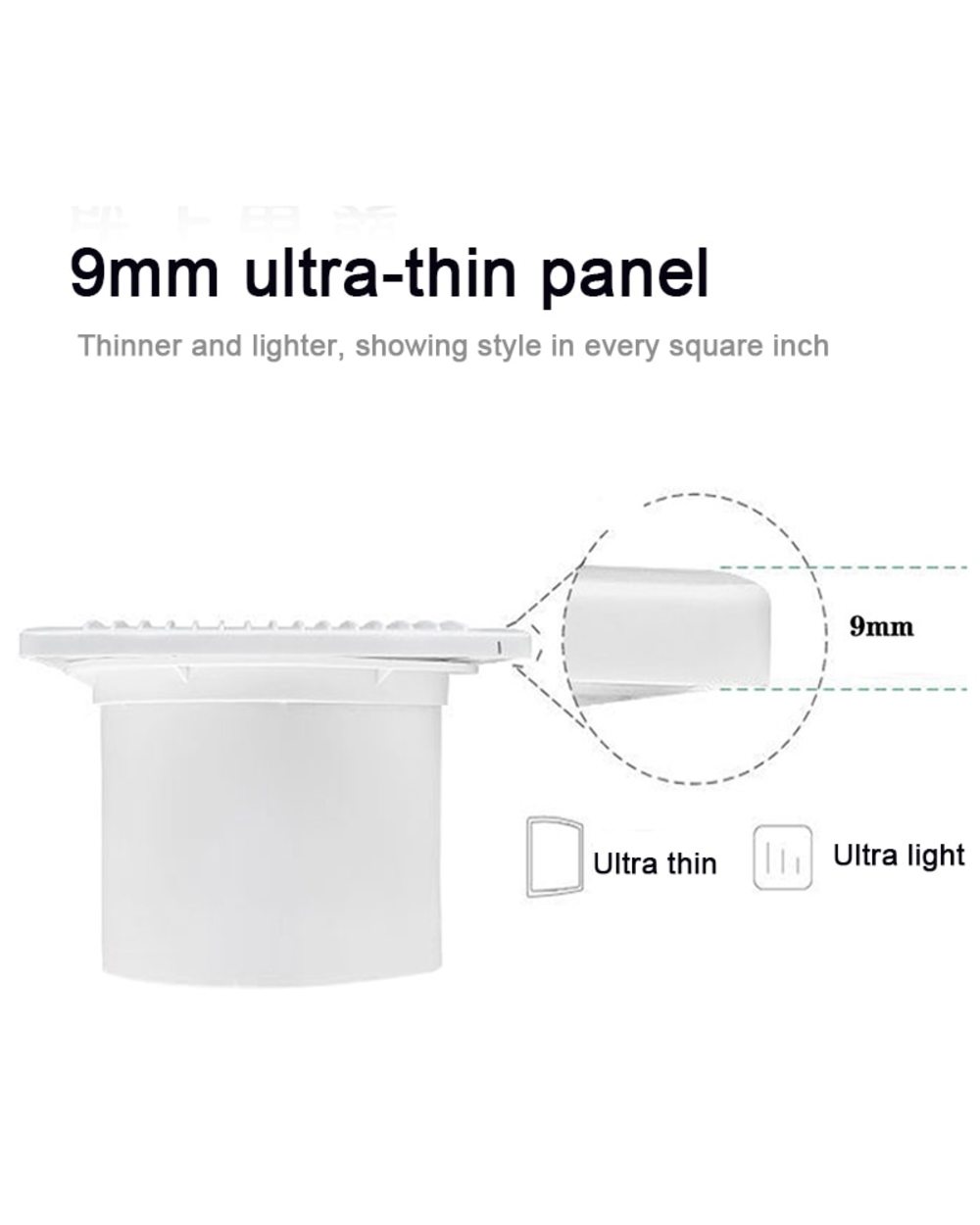 4/6/8 Inch Bathroom Ventilator Fan Exhaust Fan Blower Air Outlet Kitchen Wall Fan Extractor front-2
