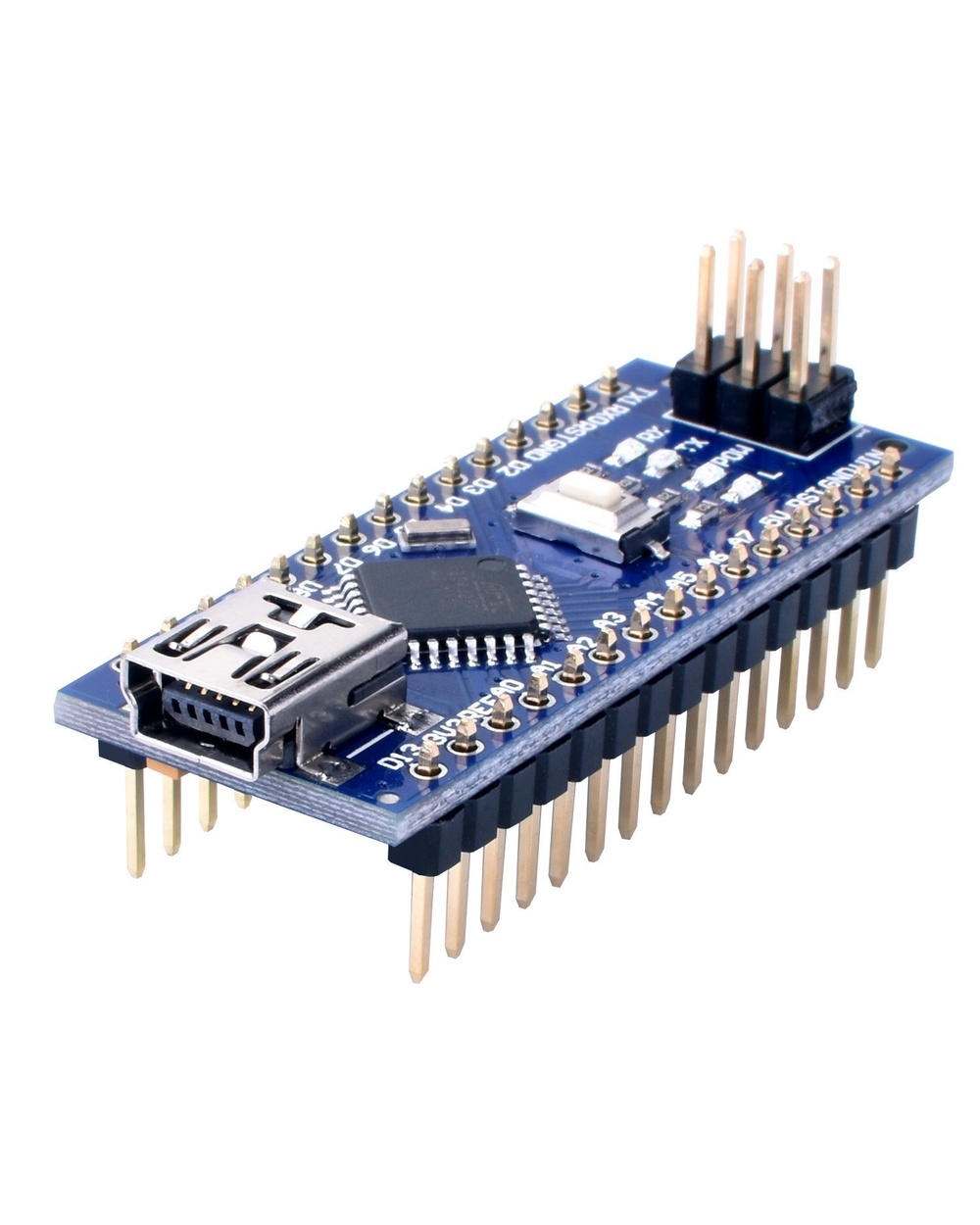 10Pcs/Lot Mini Nano V3.0 Atmega328p Module Boards 5V 16M Micro Controller Board Modules For Arduino front-4