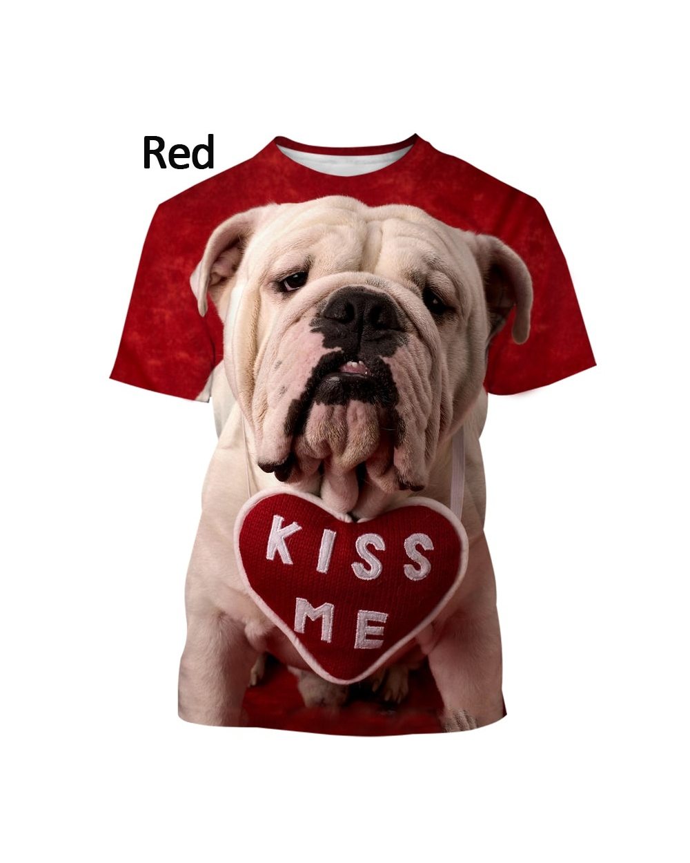 Bulldog Printed Short Sleeved 3DT Shirt Shirt front-4