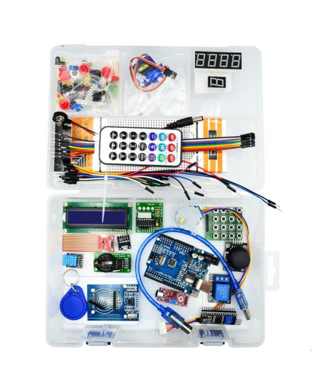 Newest Rfid Starter Kit For Arduino Uno R3 Upgraded Version Learning Suite With Retail Box front-0