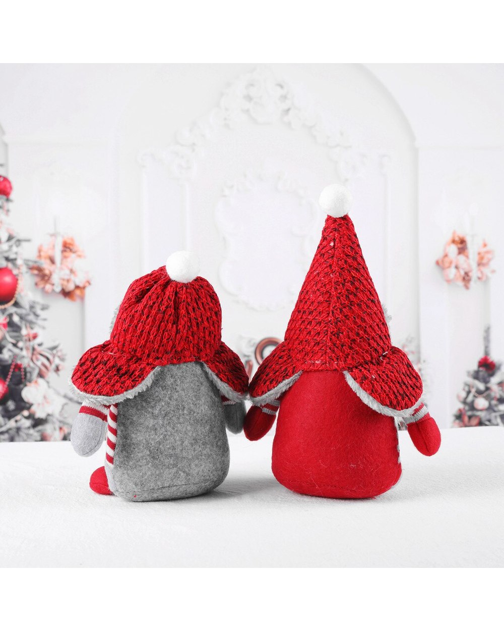 Christmas Gnome Santa Plush Toys Doll Ornaments Holiday Home Party Decoration Kids Xmas Gift Fireplace Decoration front-1