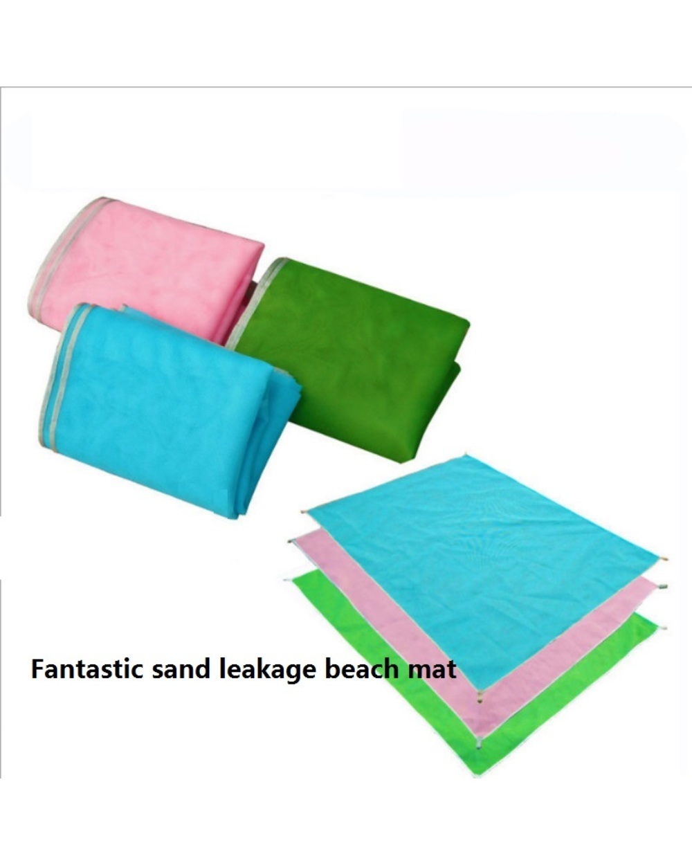 New Outdoor Beach Mat Magic Sand Beach Blanket Portable Waterproof Sand Beach Towel Travel Camping Bed Picnic Mattress front-3