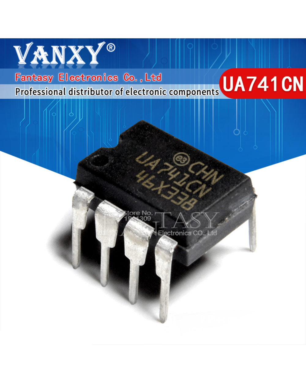 20Pcs Ua741 Lm324 Lm393 Lm339 Ne555 Lm358 Dip Lm358p Lm358n Lm324n Lm339n Lm393n Lm393p Ne555p Ua741cn Dip-8 Amplifier front-2