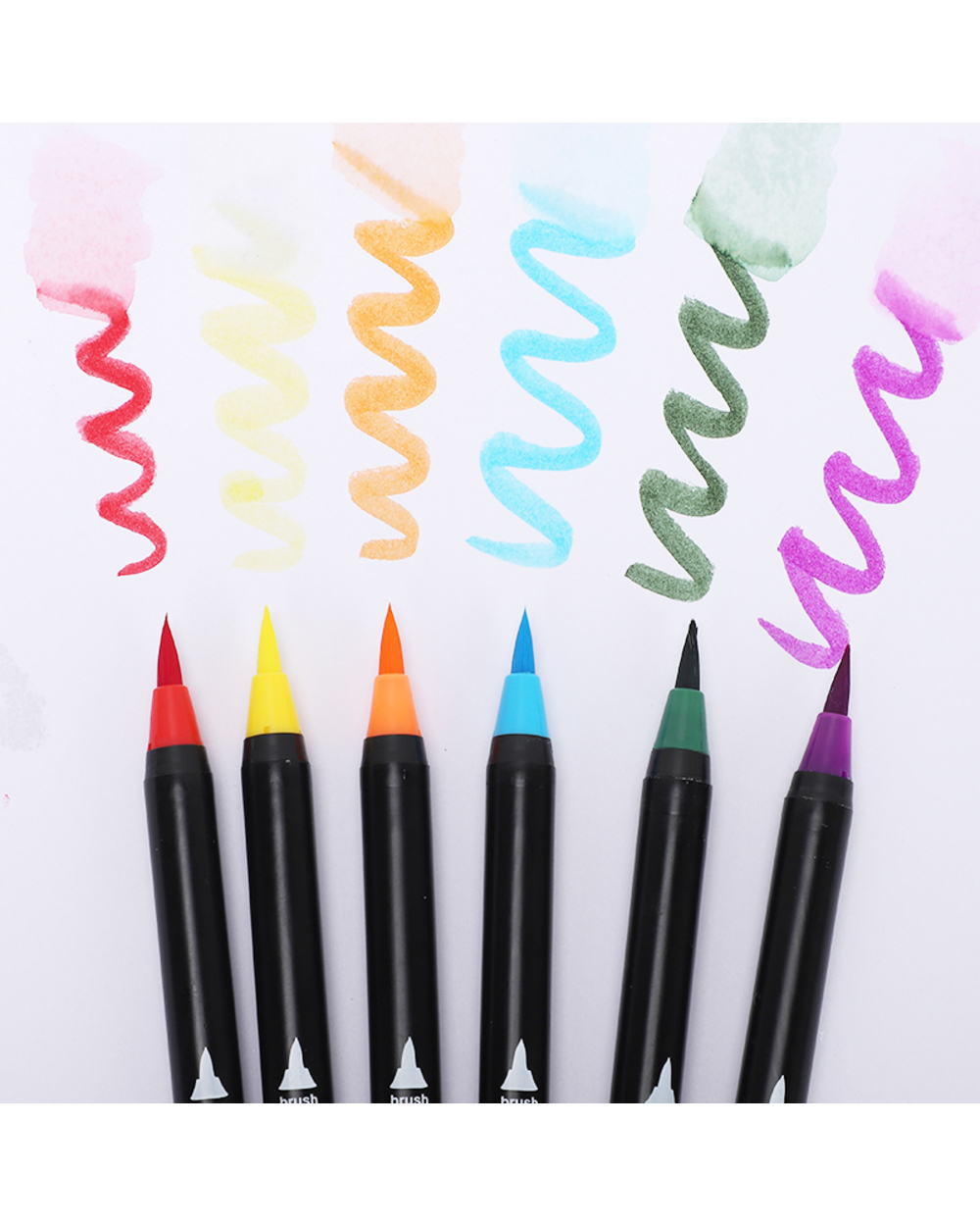 72 Colors Watercolor Brush Pens Art Marker For Drawing Coloring Books Manga Calligraphy School Supplies Stationery front-4