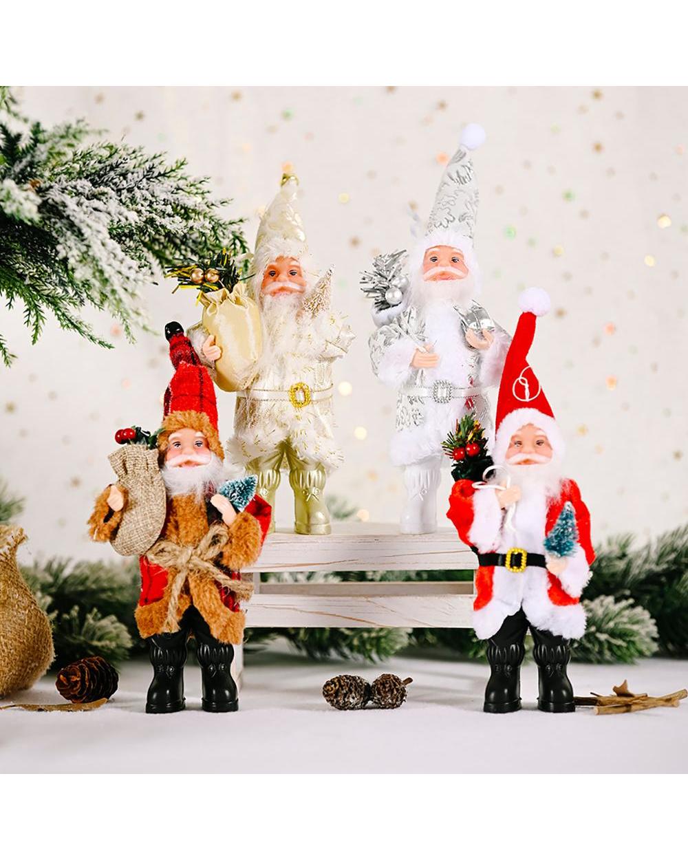 Santa Claus Doll Christmas Tree Ornament front-2