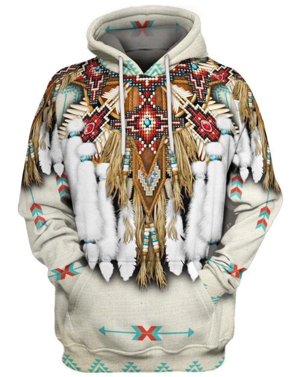 Tessffel Indian Native Harajuku Casual Colorful Tracksuit New Fashion 3Dfull Print Hoodie Sweatshirt Jacket front-0