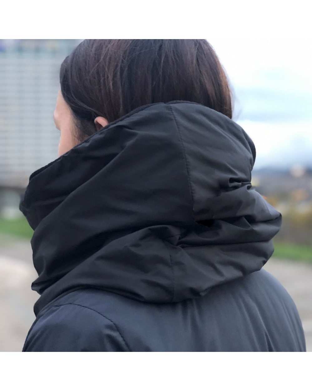 Fashion Design Thick Neck Warm Head Scarf Women Men Unisex Winter Infinity Circle Loop Scarves Waterproof Rain Snood front-1