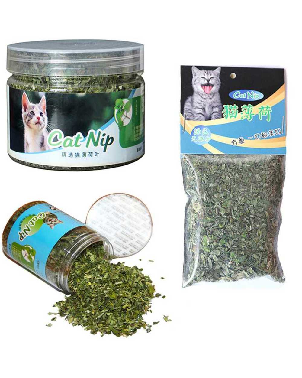10G/20G/30G Cat Toy Catnip Organic 100% Natural Premium Catnip Cattle Grass Menthol Flavor Funny Cat Mint Toys Cat Tree front-0