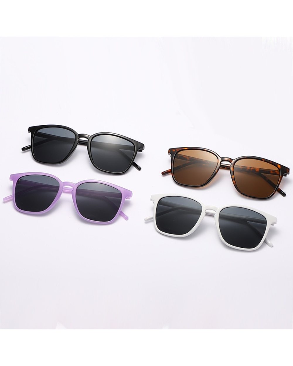 Leonlion Simple Retro Sunglasses Women/Men Square Trend Eyeglasses Women High Quality Glasses Women Gafas De Sol Mujer front-2