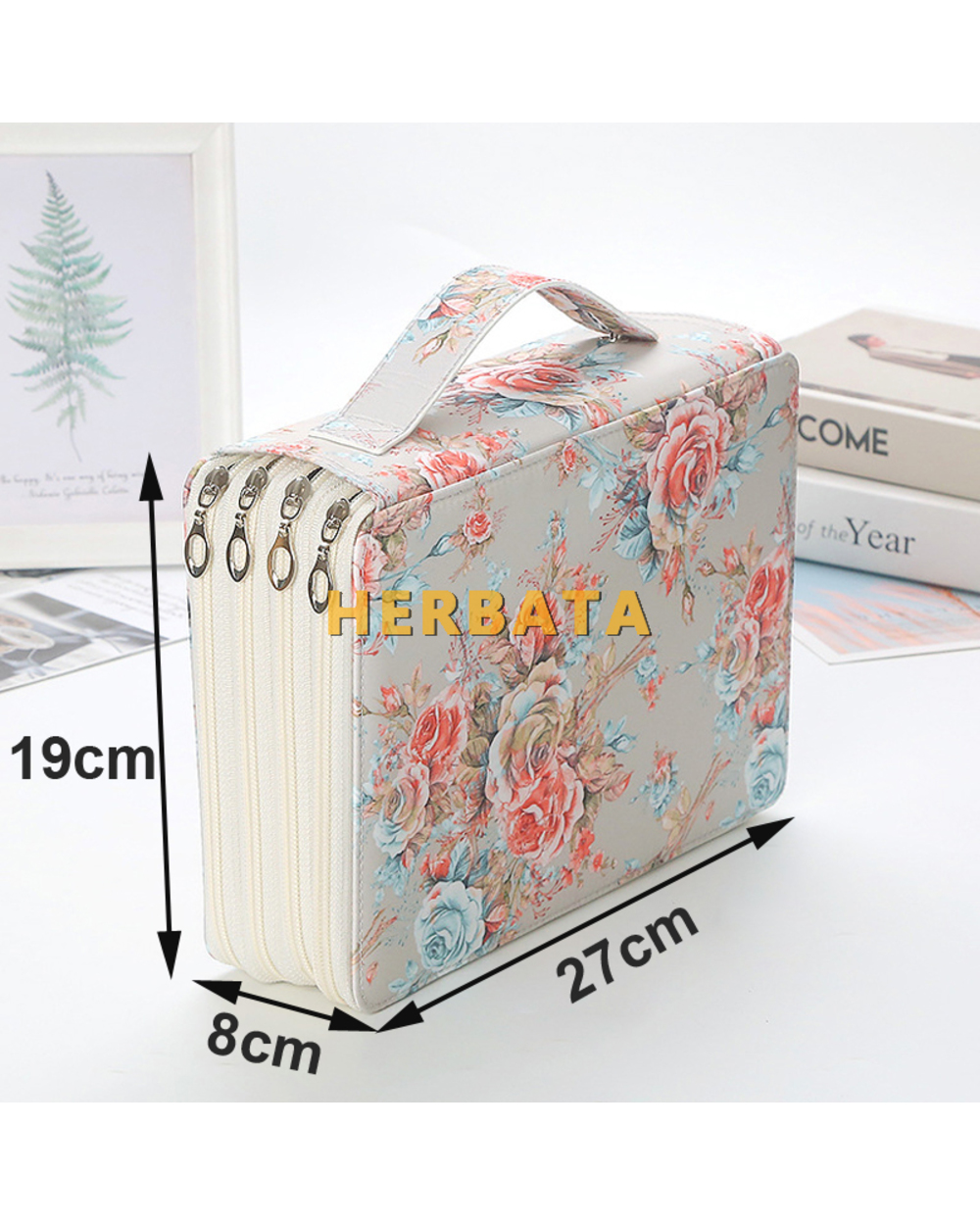 200-Hole Pen Curtain Creative Sketching Multifunctional Large-Capacity Painting Student Pencil Case Set front-5