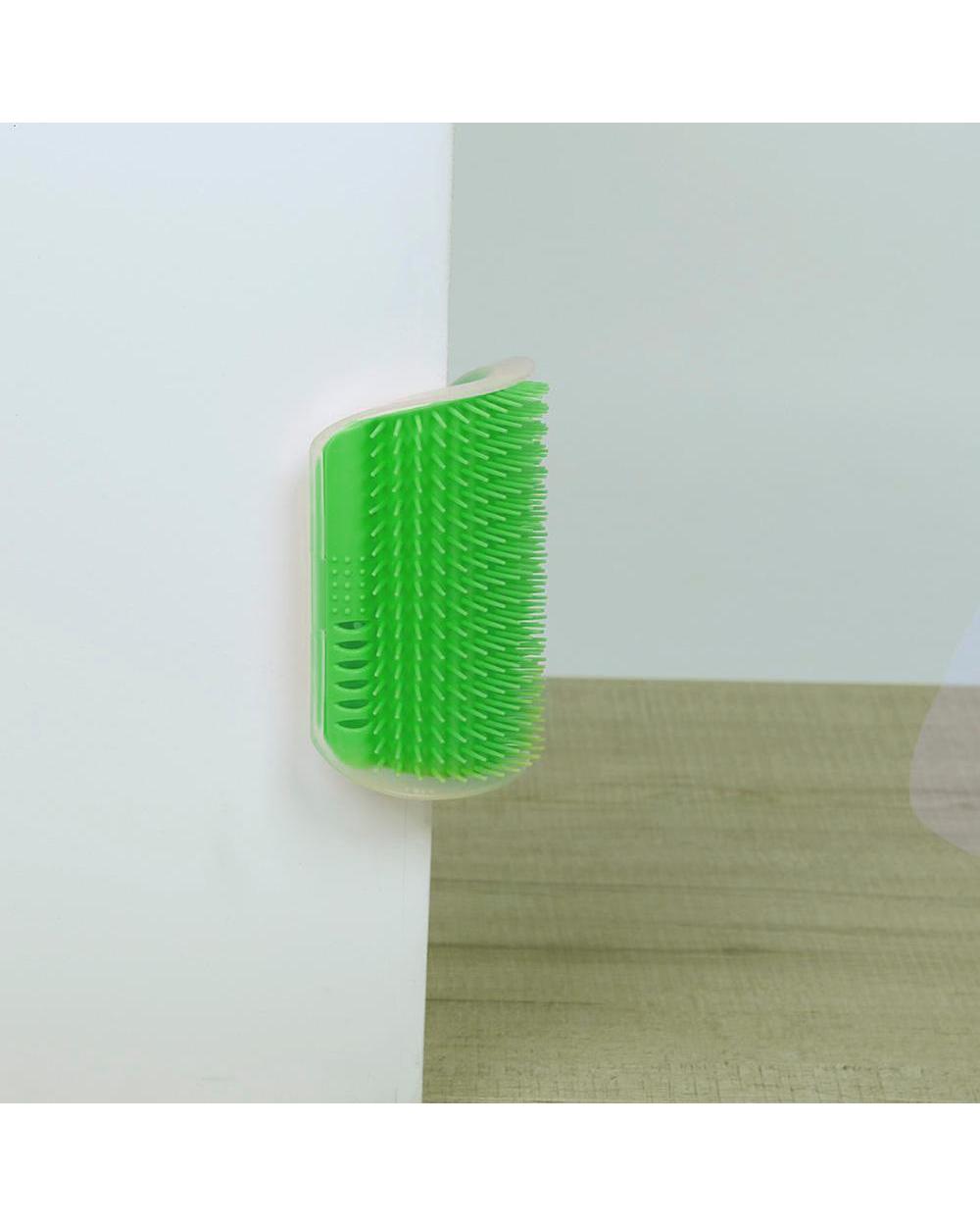 Cats Brush Corner Cat Massage Self Groomer Comb Brush front-5