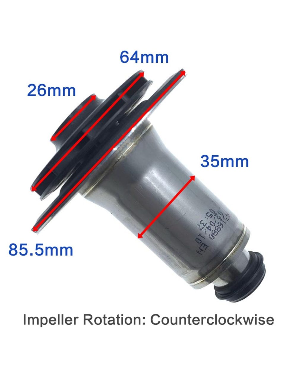 Gas Boiler Sqare Part Circulation Pump Motor Rotor/Water Leaves For Wilo Rsl15/Premium-3 Nfsl12/Premium-3 front-1