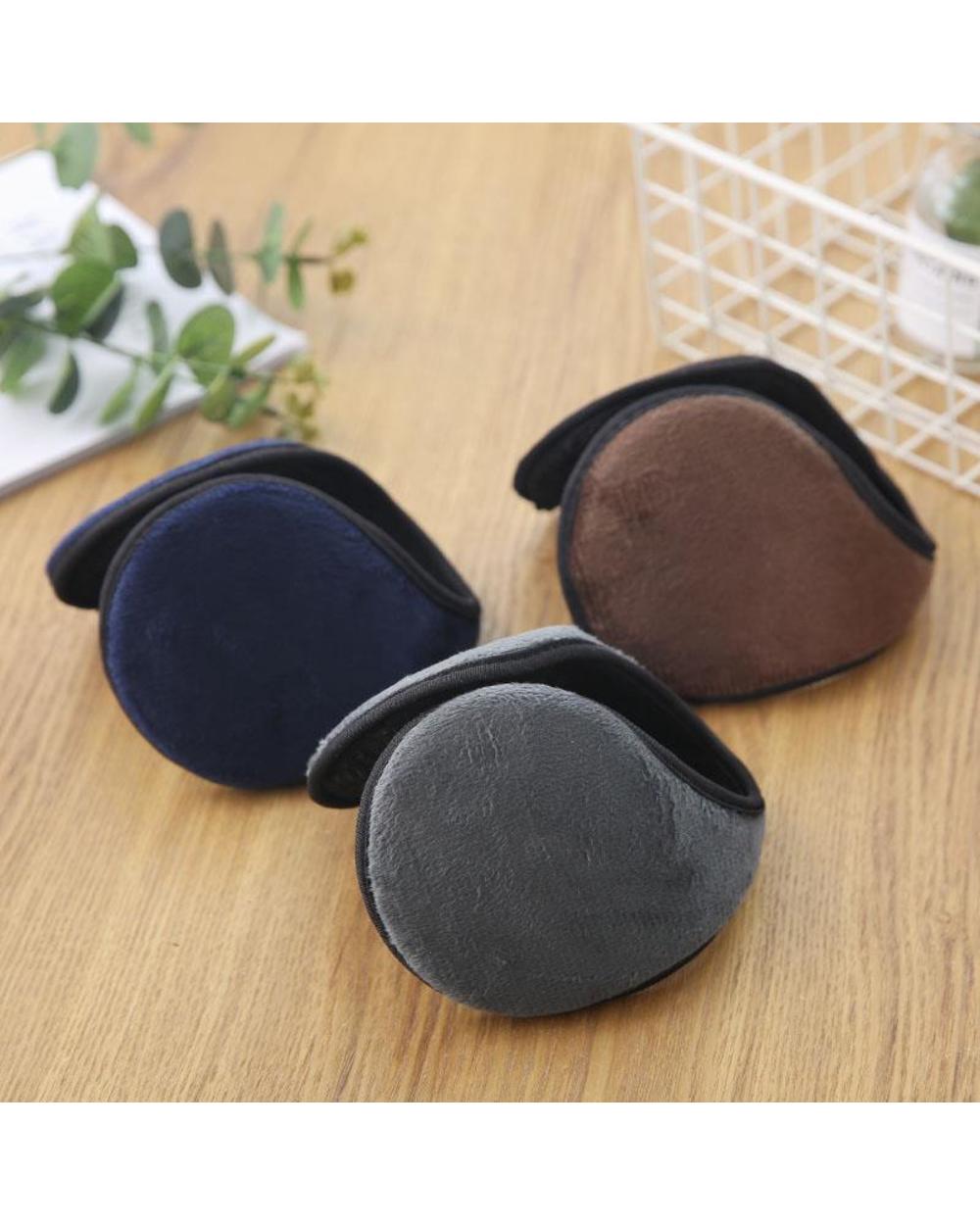 Windproof Earmuffs Men Women Ear Warm Protector Thicken Plush Winter Warm Fleece Earmuff Outdoor Cycling Warmer Soft Ea front-5