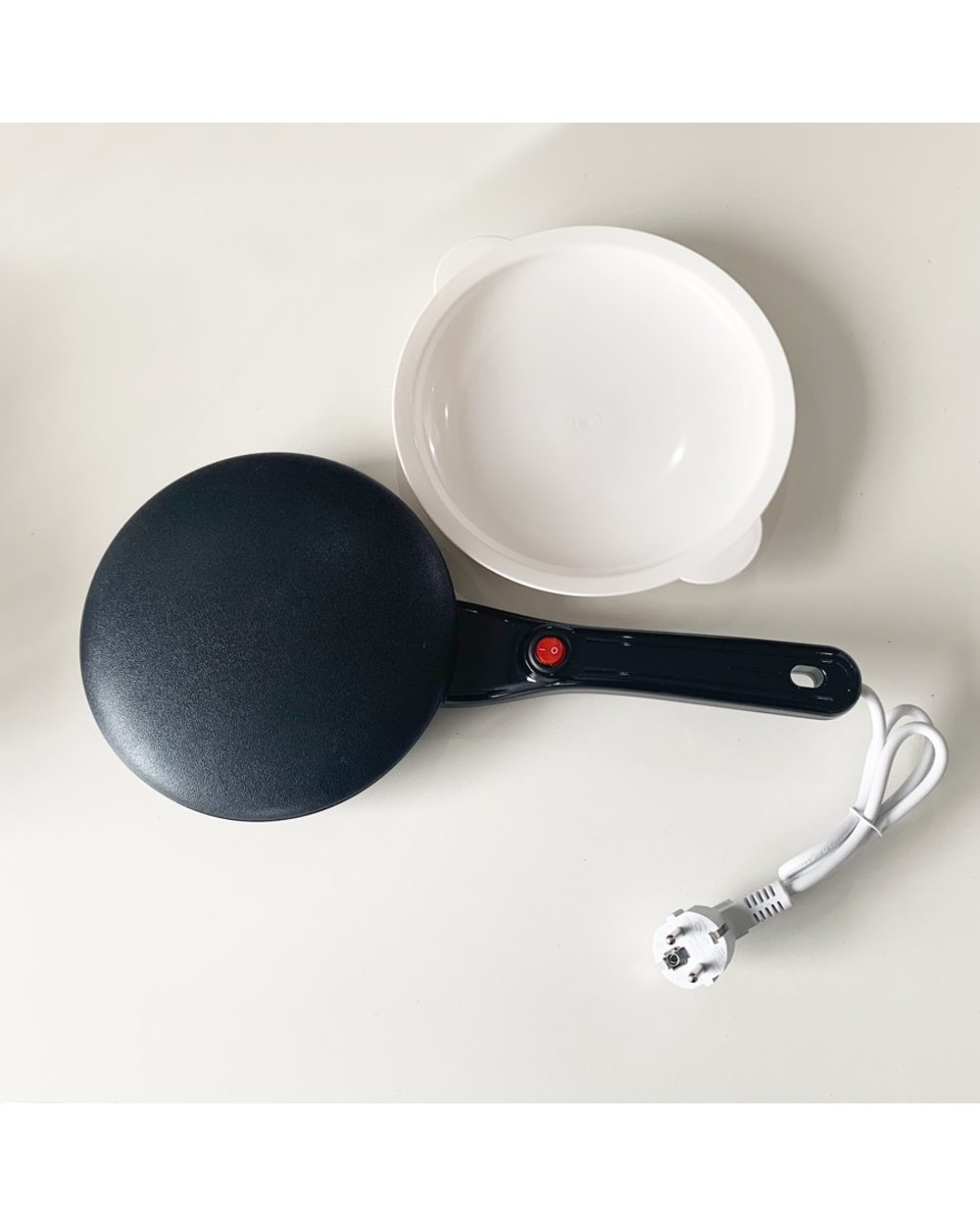 Electric Crepe Maker Breakfast Pizza Machine Pancake Baking Pan Cake Non-Stick Griddle Chinese Spring Roll Cooking Tool front-2