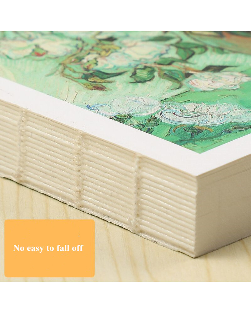 Minkys 120 Sheets Thickened Paper Sketch Book Beige Paper Art Drawing Painting Book Graffiti Sketchbook School Office S front-1