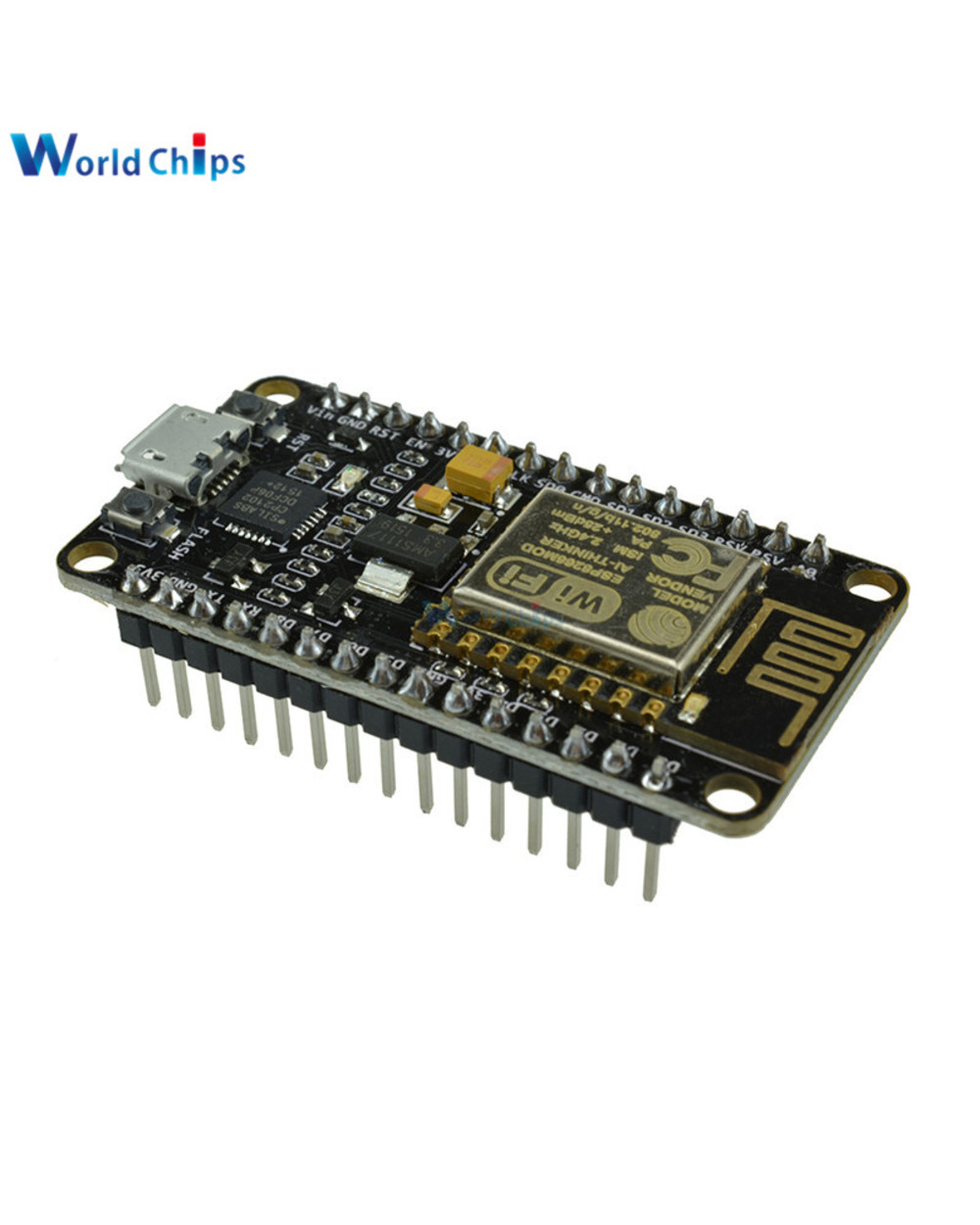 Esp8266 Esp-12E Cp2102 Nodemcu V2 Development Kit Nodemcu + Motor Shield Esp12e Wifi Diy Rc Toy Remote Control Iot Smar front-2