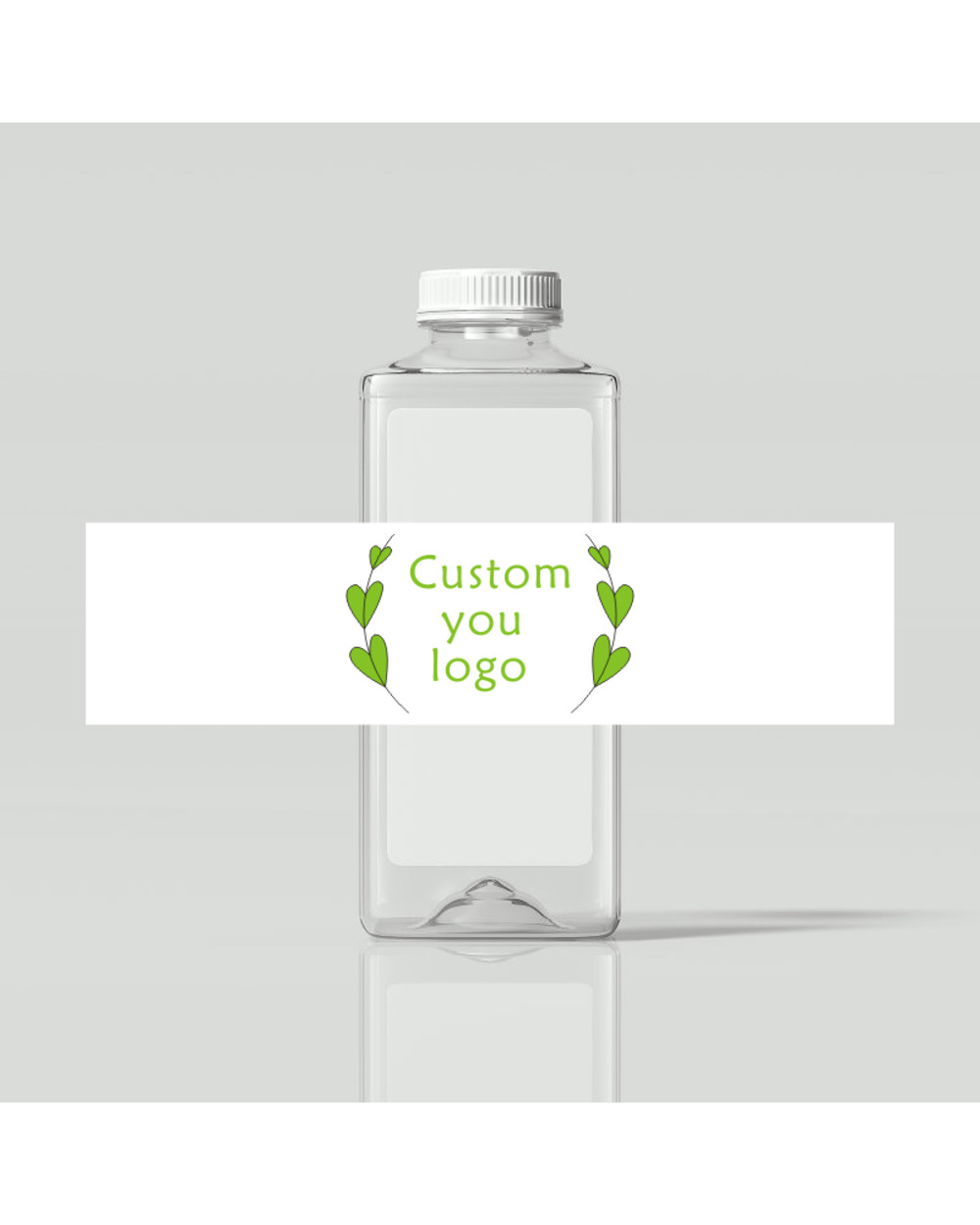 Wedding Water Bottle Label Personalized Sticker Thank You Label Customized Date Picture front-4