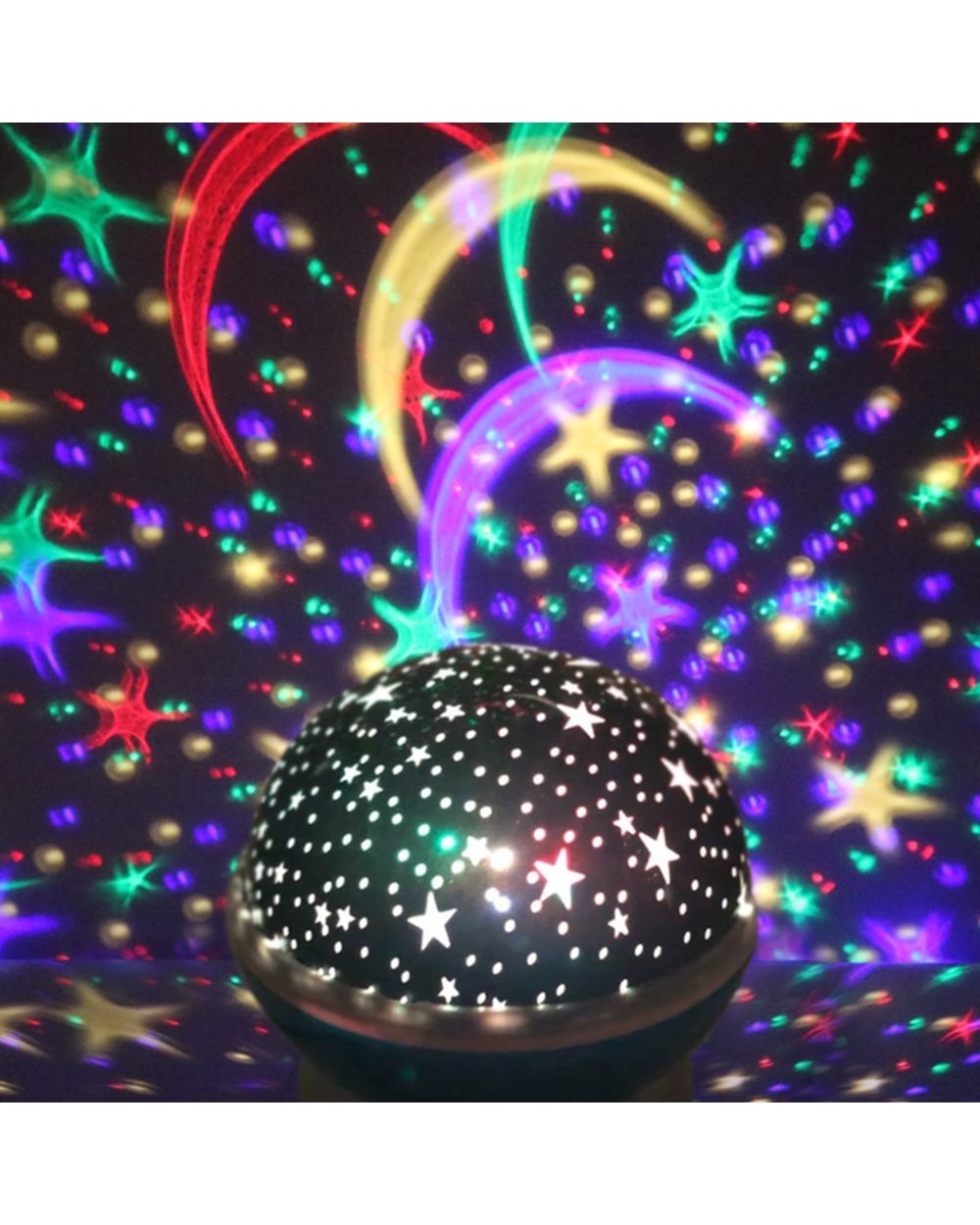 Luminous Toys Romantic Starry Sky LED Night Light Projector Battery USB Night Light Creative Birthday Toys For Children front-3