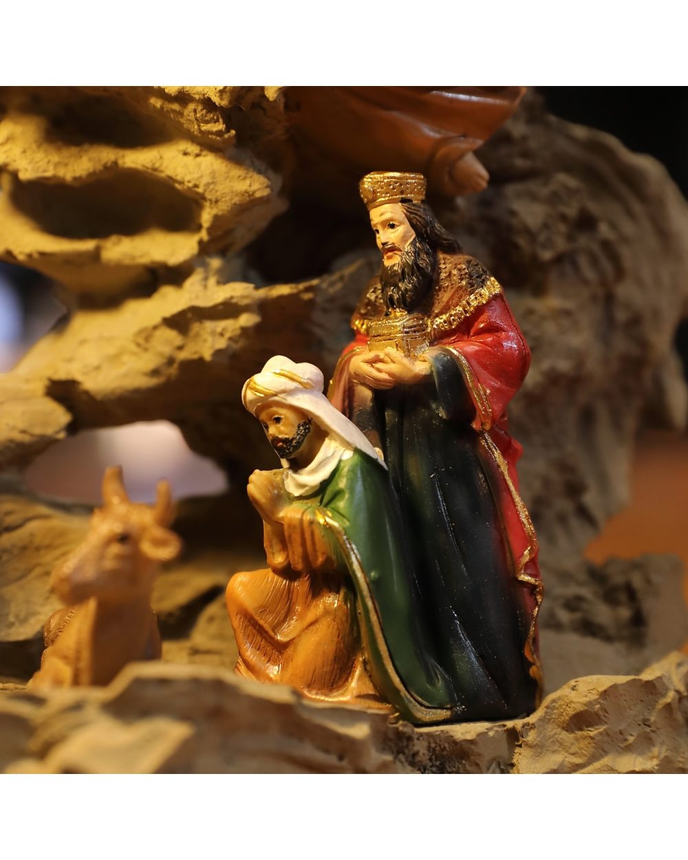 Nativity Scene SET Christmas Gift Holy Family Statue Christ Jesus Mary Joseph Catholic Figurine Xmas Ornament Home Decor front-5