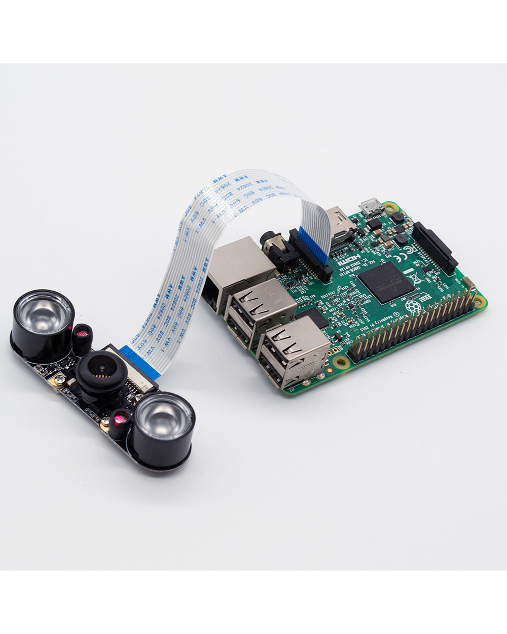 Raspberry Pi4b Ir Camera Night Vision Focal Adjustable 5Mp 1080P Fish Eye Wide Angle Camera Module Compatible With All front-1