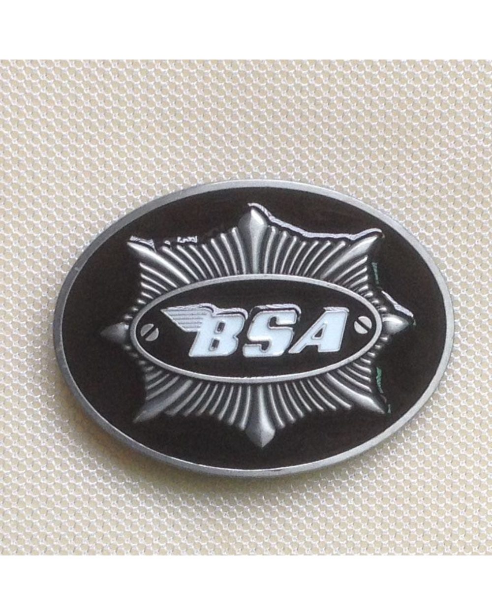 BSA Motorcycle Belt Buckle front-1