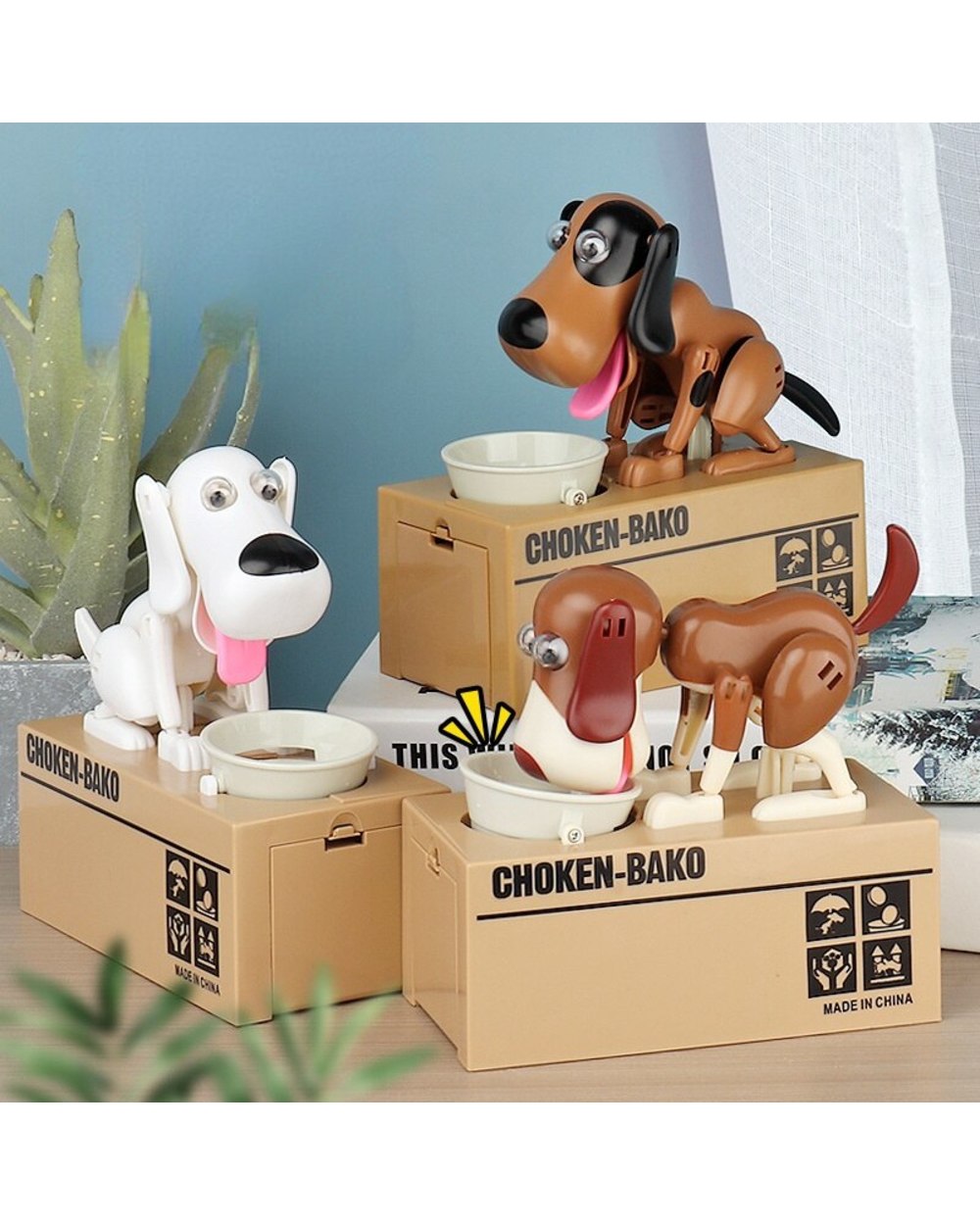 Little Dog Piggy Bank front-3