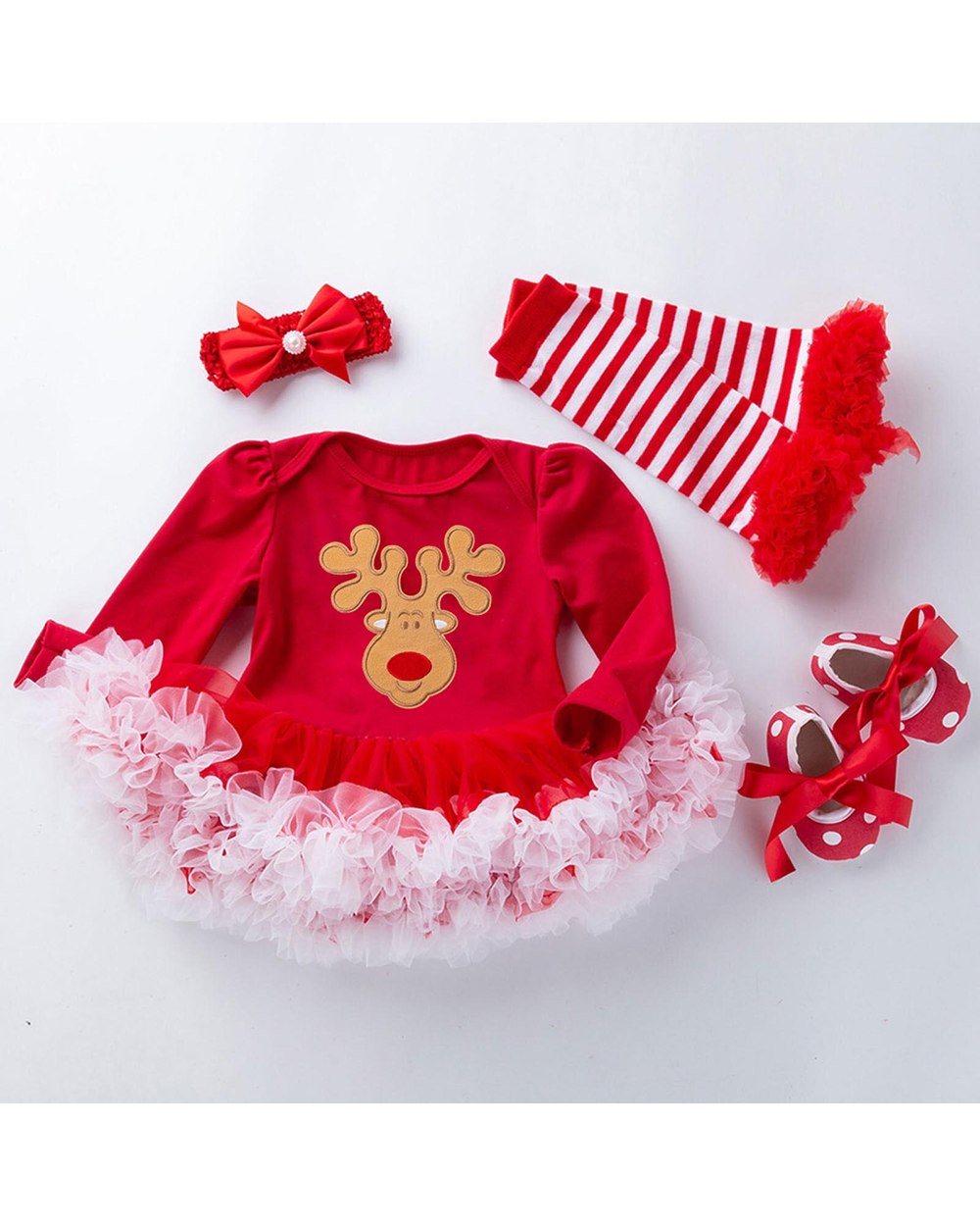 Christmas Gift Newborn Clothing front-3