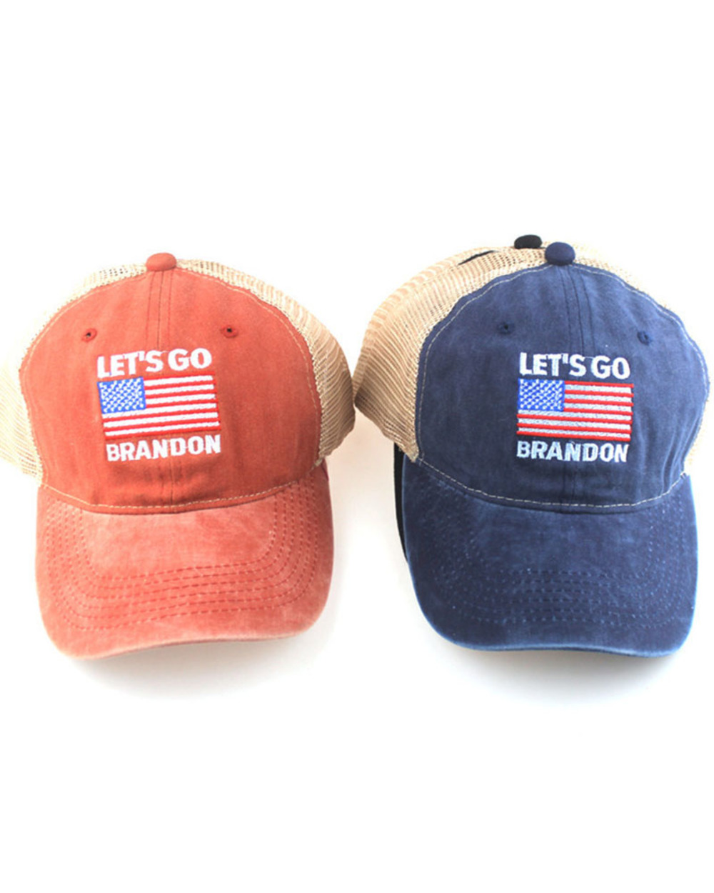 Let's Go Brandon Hat Baseball Cap FJB Dad Hat front-3