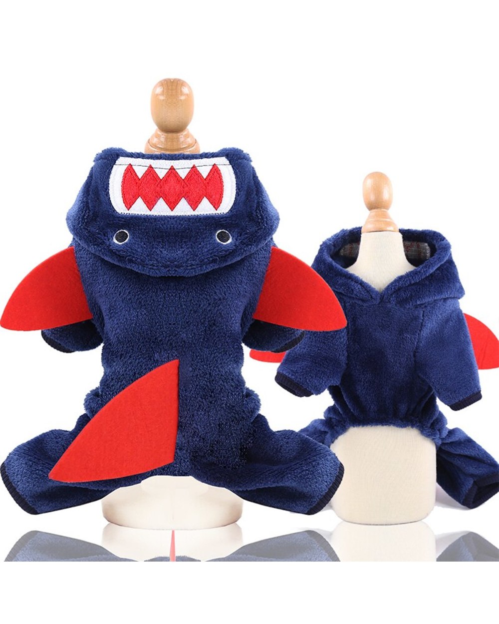 Soft Warm Pet Dog Jumpsuits Clothing for Dogs Pajamas Fleece Pet Dog Clothes for Dogs Coat Jacket Chihuahua Yorkshire front-2