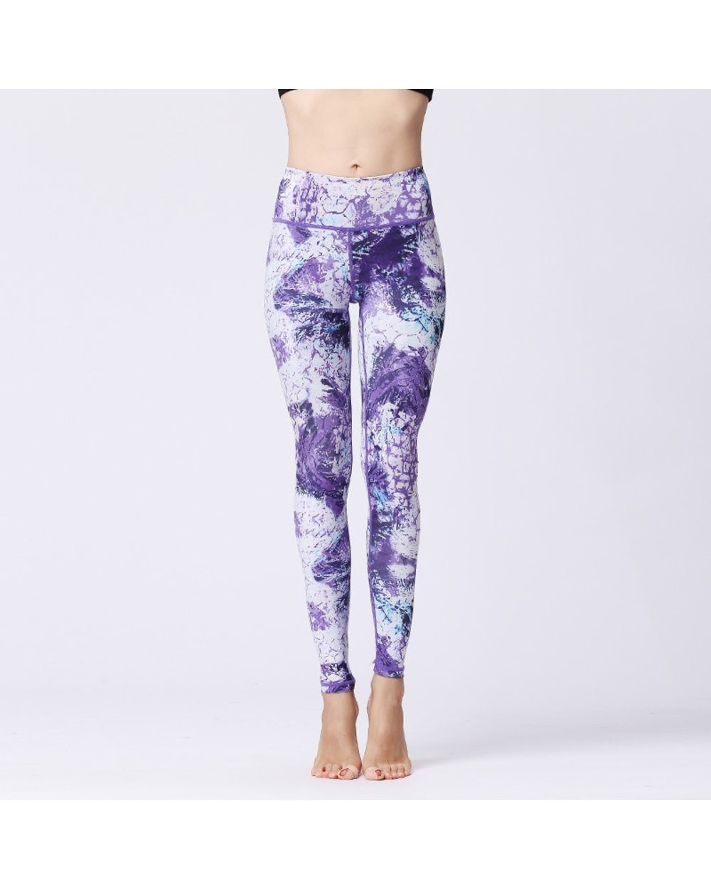 Marble Printed Yoga Pant Fashion Sports Yoga Leggings women sexy Quick Dry Skinny Running pants front-0