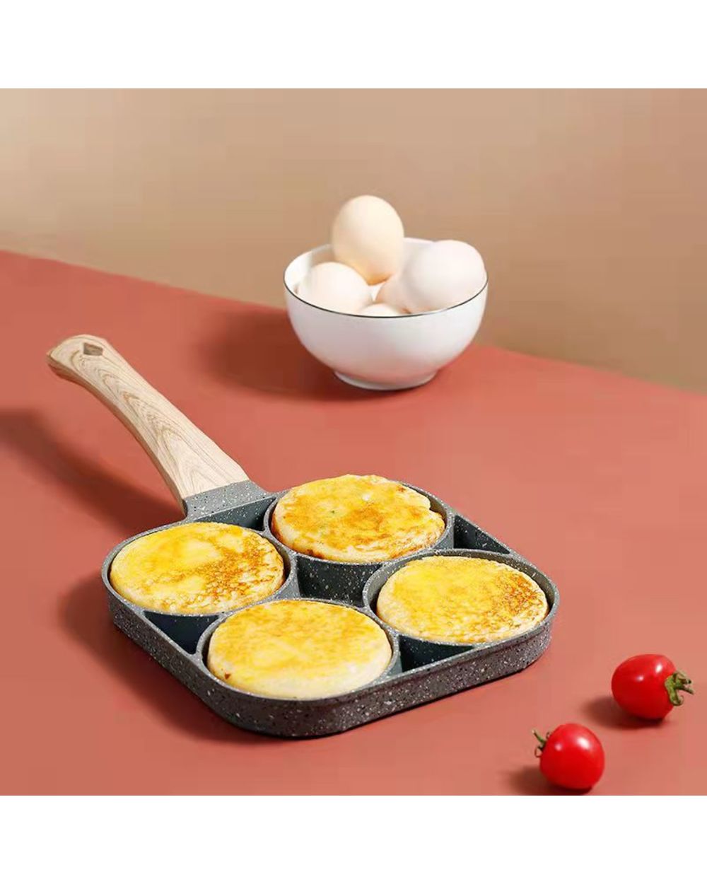 4-Cup Egg Frying Pan Non-Stick Cooking Pan front-2